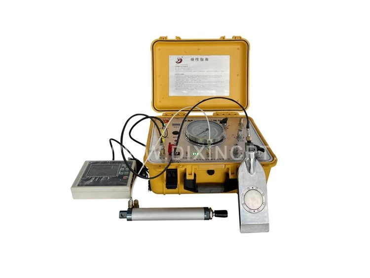 Flad dilatometer testmaskine